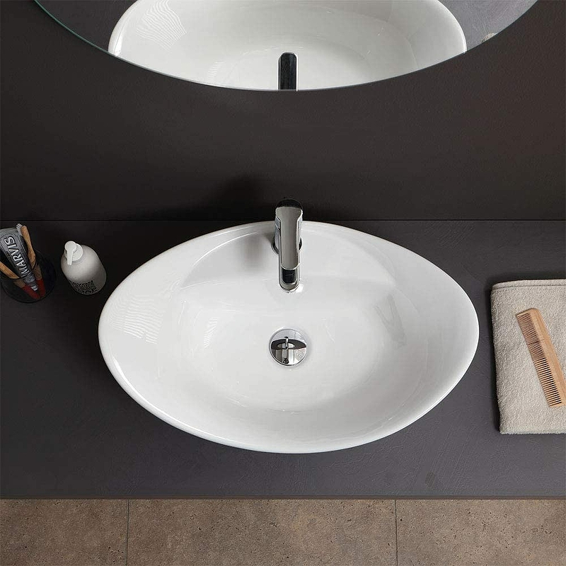 Раковина Bond 59 S15-590 Белая глянцевая от магазина ЛесКонПром.ру