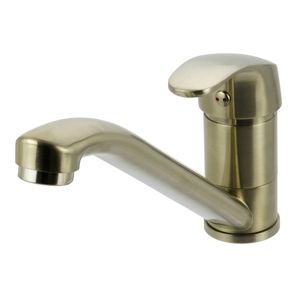 Смеситель для кухни FLUMEN Linge сатин от магазина ЛесКонПром.ру