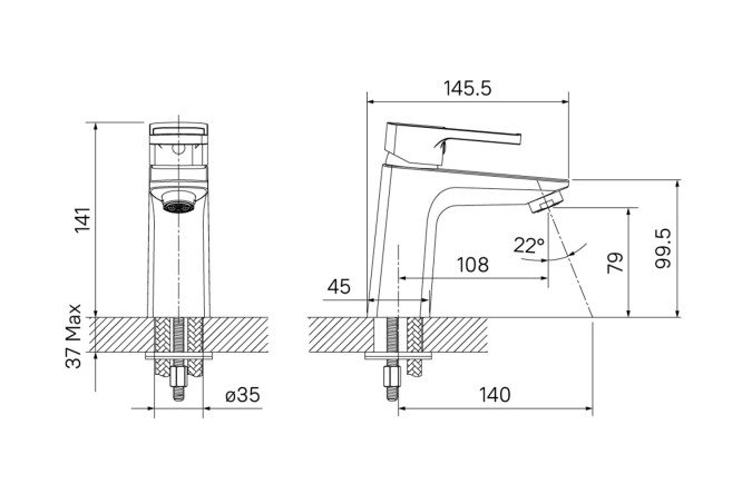 Смеситель для умывальника IDDIS Bild 80534136 от магазина ЛесКонПром.ру