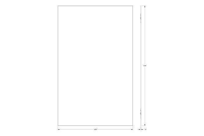 Зеркало с фацетом EVOFORM Standard 80545616 от магазина ЛесКонПром.ру