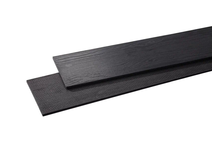 Доска фасадная текстурированная Минерал Композит 3000х190х8 графит от магазина ЛесКонПром.ру