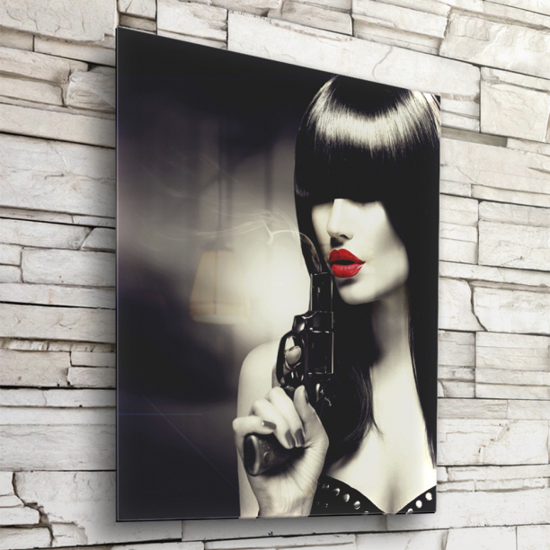 Картина на стекле Сочные персики 30х30 см от магазина ЛесКонПром.ру