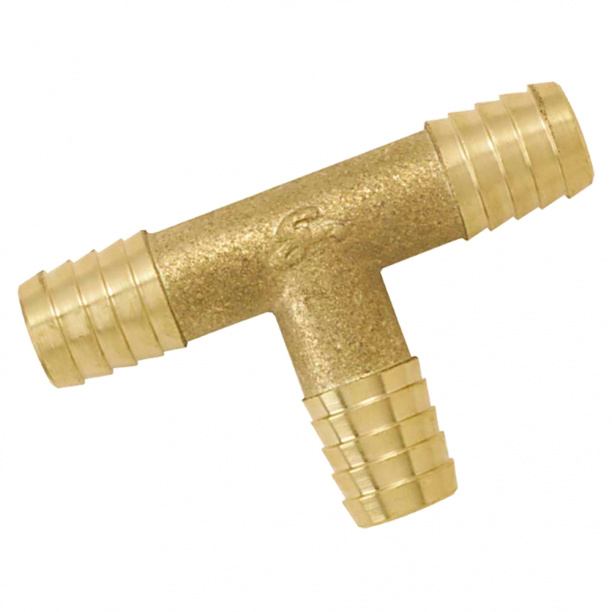 Тройник для шланга d8 мм латунь от магазина ЛесКонПром.ру
