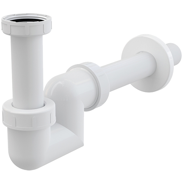 Сифон для раковины Alcaplast AG210902132 (A45F-DN32) Белый от магазина ЛесКонПром.ру