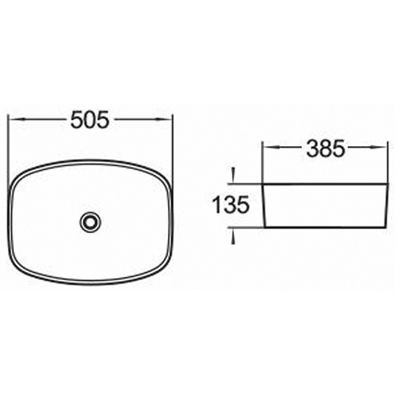 Раковина-чаша Comforty 50 78328 00004150362 Белая от магазина ЛесКонПром.ру