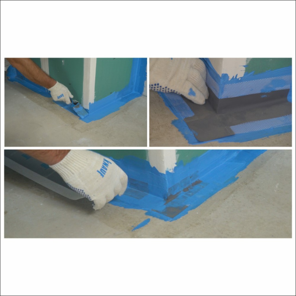 Угол гидроизоляционный внешний КНАУФ 140х140 мм 2 шт от магазина ЛесКонПром.ру