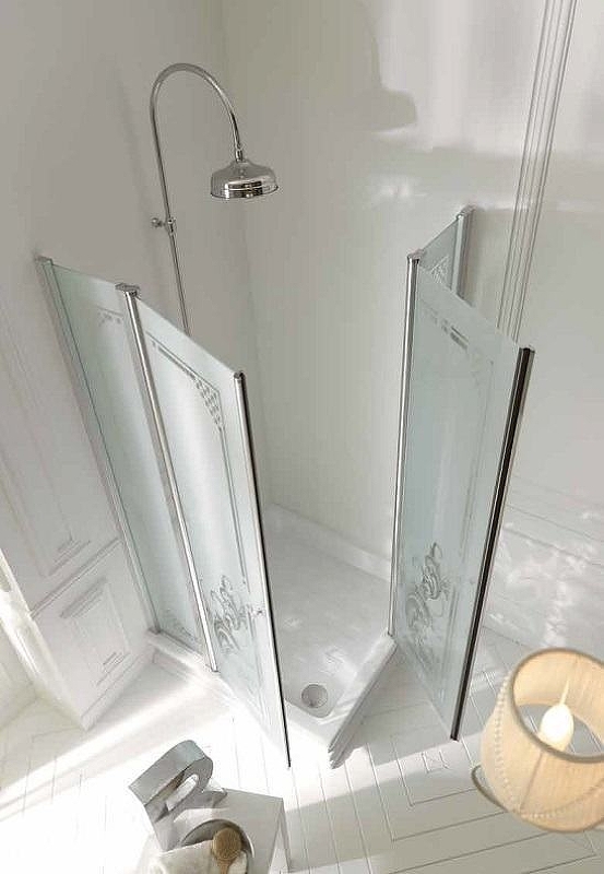 Керамический душевой поддон Kerasan Retro 100х100 134001 Белый от магазина ЛесКонПром.ру