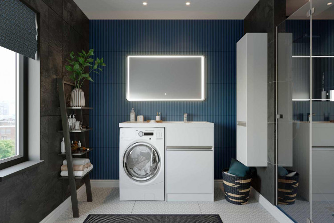 Раковина правая AQUATON Лондри 80361140 от магазина ЛесКонПром.ру