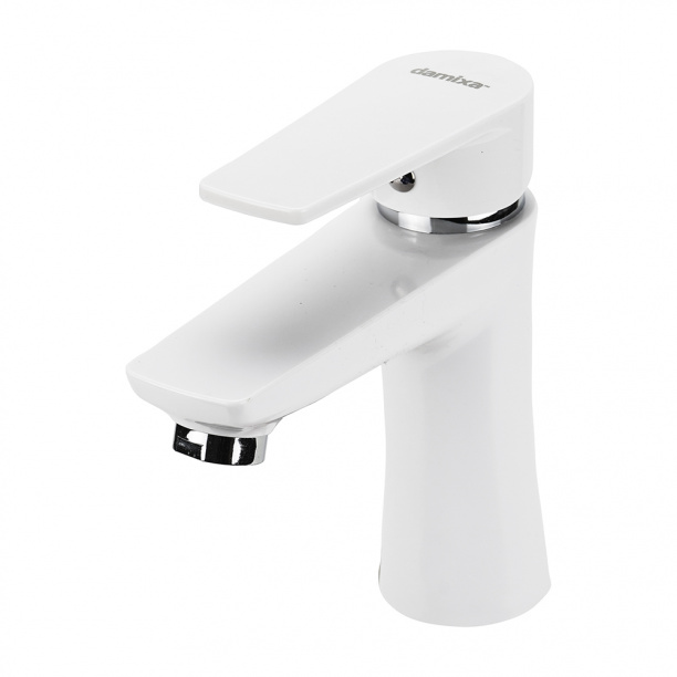 Смеситель для раковины RedBlu Saturn белый от магазина ЛесКонПром.ру