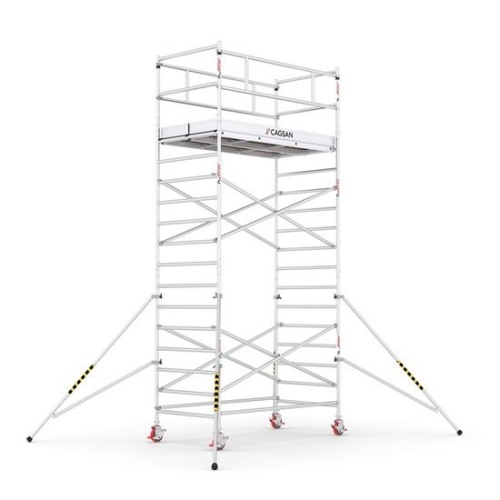Вышка-тура алюминиевая CAGSAN  ProTUBE 120Х240, рабочая высота 6м40см(L6_FP) от магазина ЛесКонПром.ру