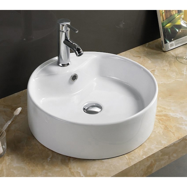 Раковина Melana 46 MLN-7026 Белая от магазина ЛесКонПром.ру