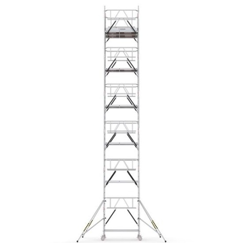 Вышка-тура алюминиевая CAGSAN  ProTUBE 120Х180, рабочая высота 13м06см(LN1160_(180) от магазина ЛесКонПром.ру