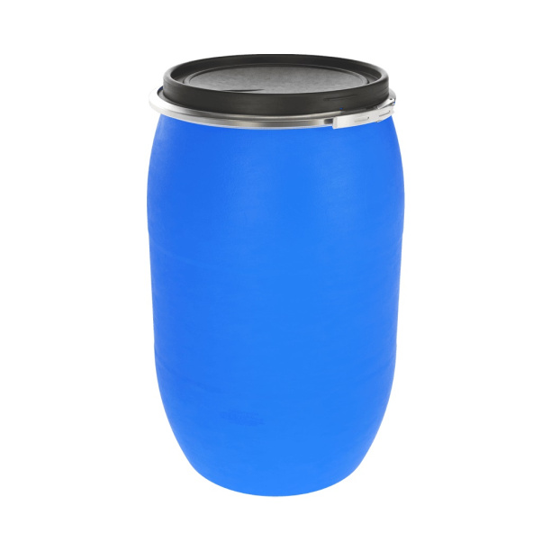 Бочка с крышкой пластиковая 127 л от магазина ЛесКонПром.ру