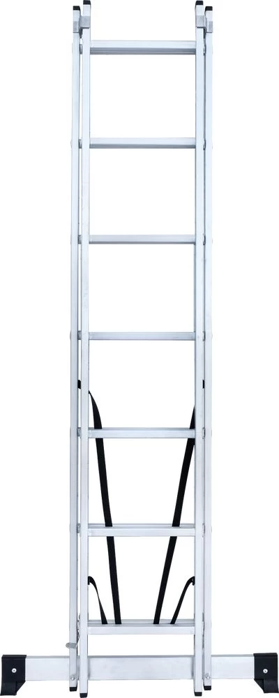 Лестница алюминиевая двухсекционная Новая Высота 2x7 арт. 1220207 от магазина ЛесКонПром.ру