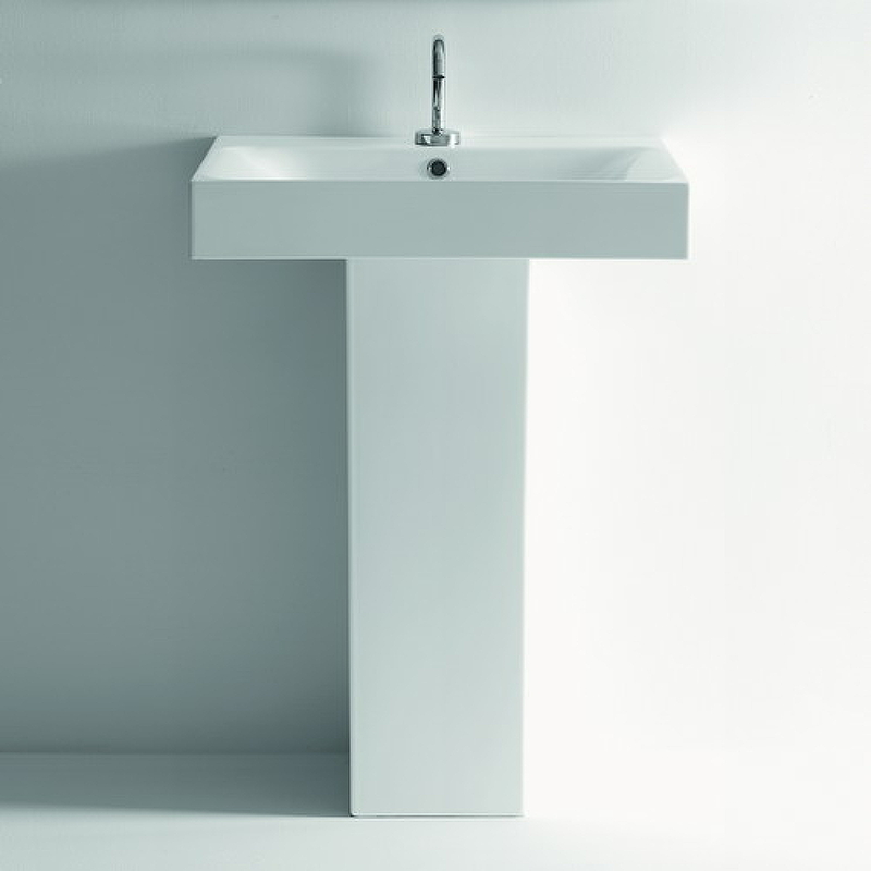 Раковина Kerasan Cento 60 353101*1 Белая от магазина ЛесКонПром.ру