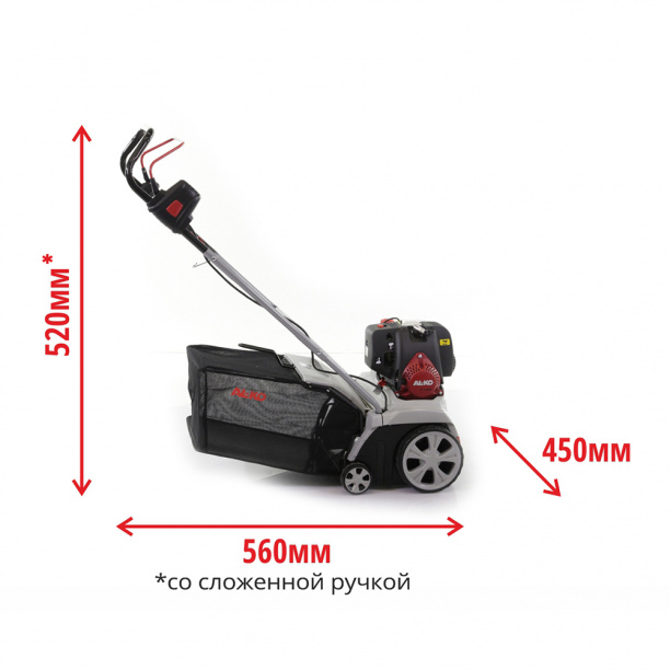 Скарификатор-аэратор бензиновый AL-KO Comfort 38P 144F 1,8 л.с от магазина ЛесКонПром.ру