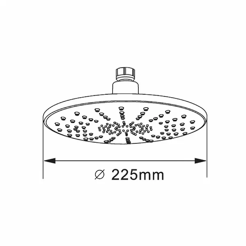 Верхний душ Agger Breeze ATS01 Хром от магазина ЛесКонПром.ру