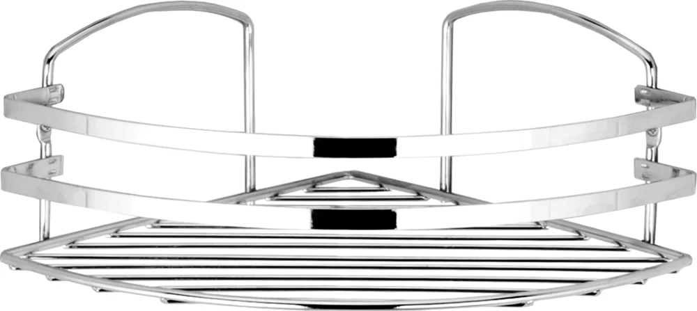 Полка Tekno-tel LM007SSS угловая, серебристая от магазина ЛесКонПром.ру