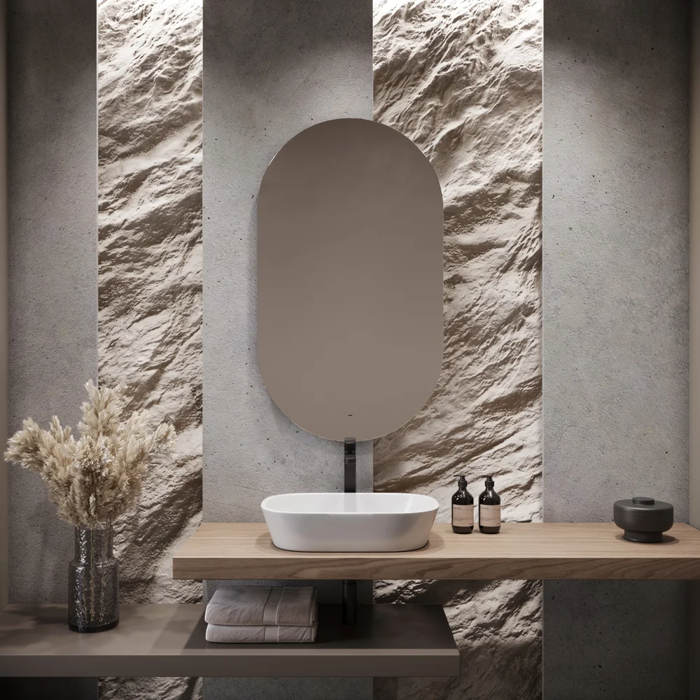 Зеркало DIWO Углич 70 с подсветкой от магазина ЛесКонПром.ру