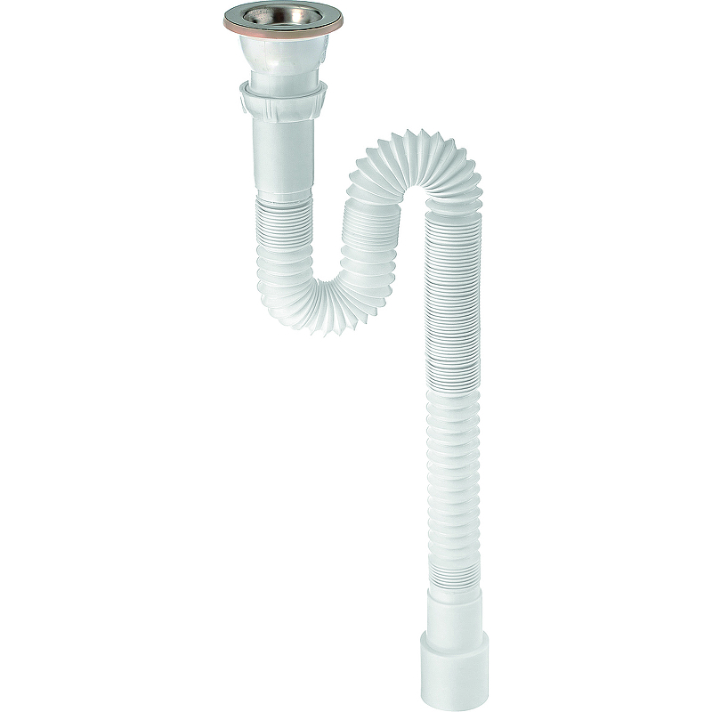 Сифон для кухонной мойки Wirquin 30717985 Нержавеющая сталь от магазина ЛесКонПром.ру