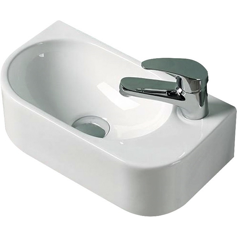 Раковина CeramaLux 40 78204L Белая от магазина ЛесКонПром.ру