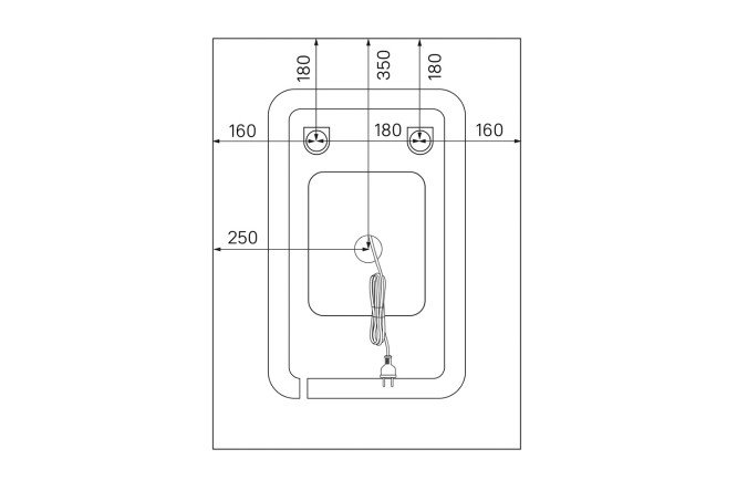 Зеркало с подсветкой IDDIS Zodiac 80548800 от магазина ЛесКонПром.ру