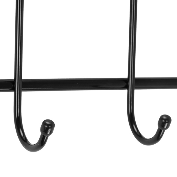 Вешалка настенная Ника ВН5 48,5х6,7х18 см черная от магазина ЛесКонПром.ру