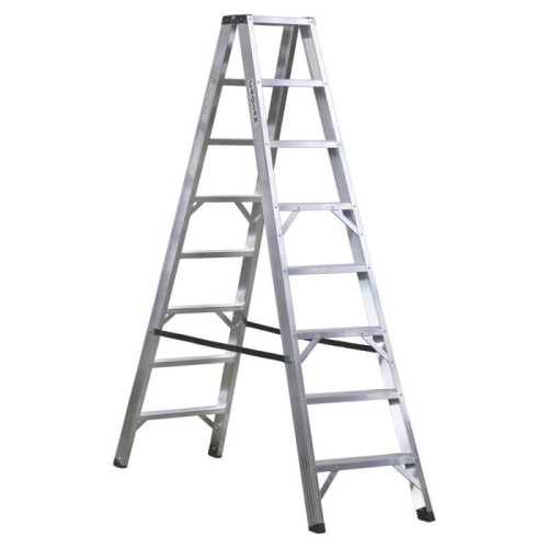 Стремянка профессиональная двухсторонняя Cagsan Everest-Pro 8 ступеней (арт. EVR-PRO8) от магазина ЛесКонПром.ру