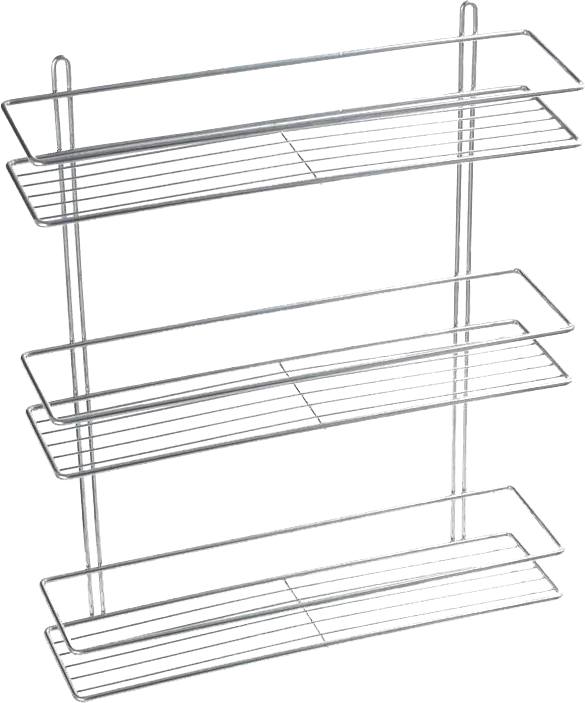 Полка Fixsen FX-730-3 прямая, хром от магазина ЛесКонПром.ру
