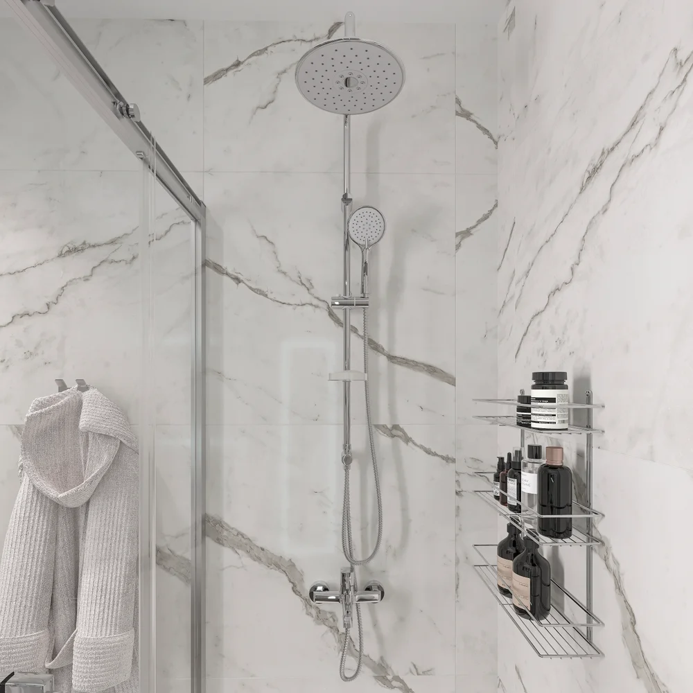 Полка DIWO Смоленск П16103 хром от магазина ЛесКонПром.ру