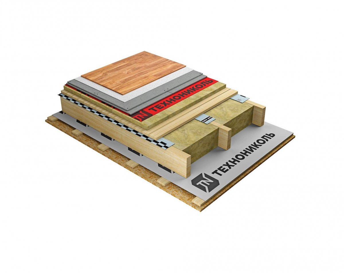 Плита минераловатная ТЕХНОНИКОЛЬ ТЕХНОАКУСТИК 1200x600x100 4 шт от магазина ЛесКонПром.ру