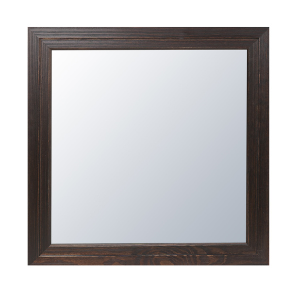 Зеркало Monique 40х40 см коричневое от магазина ЛесКонПром.ру