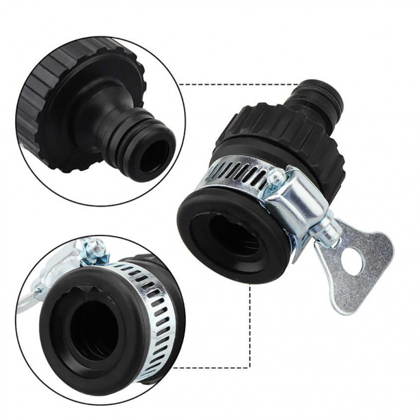 Адаптер на кран для быстрого соединения 1/2" от магазина ЛесКонПром.ру