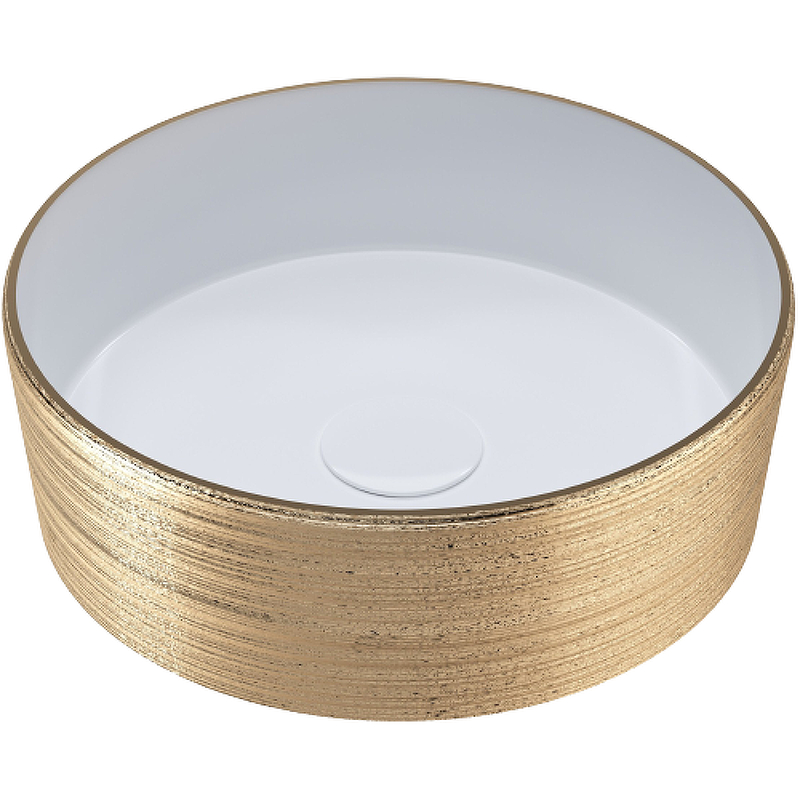 Раковина-чаша Grossman 35 GR-5010GW Золото Белая от магазина ЛесКонПром.ру