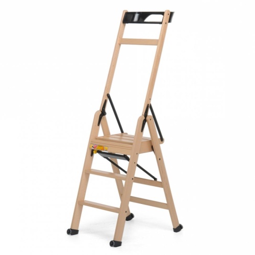 Стремянка Foppapedretti LaScala 3 ступени Натуральный от магазина ЛесКонПром.ру