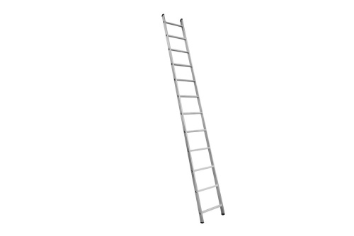 Алюминиевая односекционная  приставная лестница SCALA 1*12  арт.  SC 1012 от магазина ЛесКонПром.ру