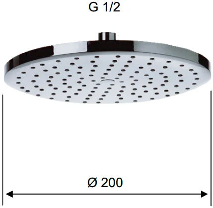 Верхний душ Remer 356MD20X от магазина ЛесКонПром.ру