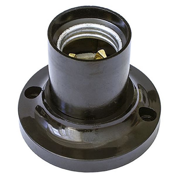 Патрон E27 DORI карболитовый потолочный от магазина ЛесКонПром.ру