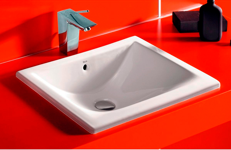 Раковина Roca Diverta 50 327114000 Белая от магазина ЛесКонПром.ру