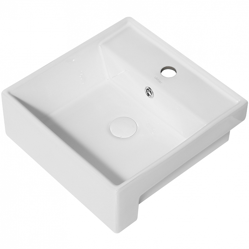 Раковина Abber Rechteck 41 AC2208 Белая от магазина ЛесКонПром.ру