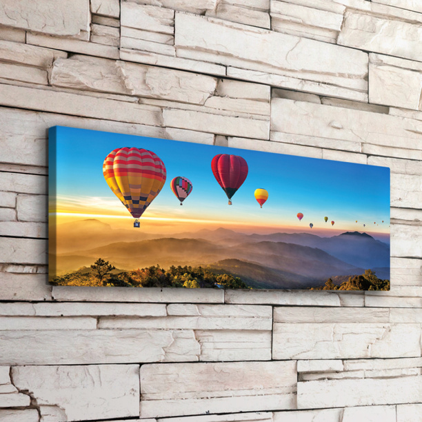 Канвас Воздушные шары 45х115 см от магазина ЛесКонПром.ру