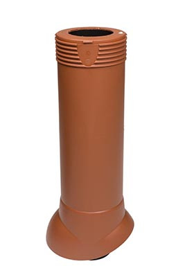 Вентиляционный выход Vilpe 110/ИЗ/500, цвет кирпичный от магазина ЛесКонПром.ру
