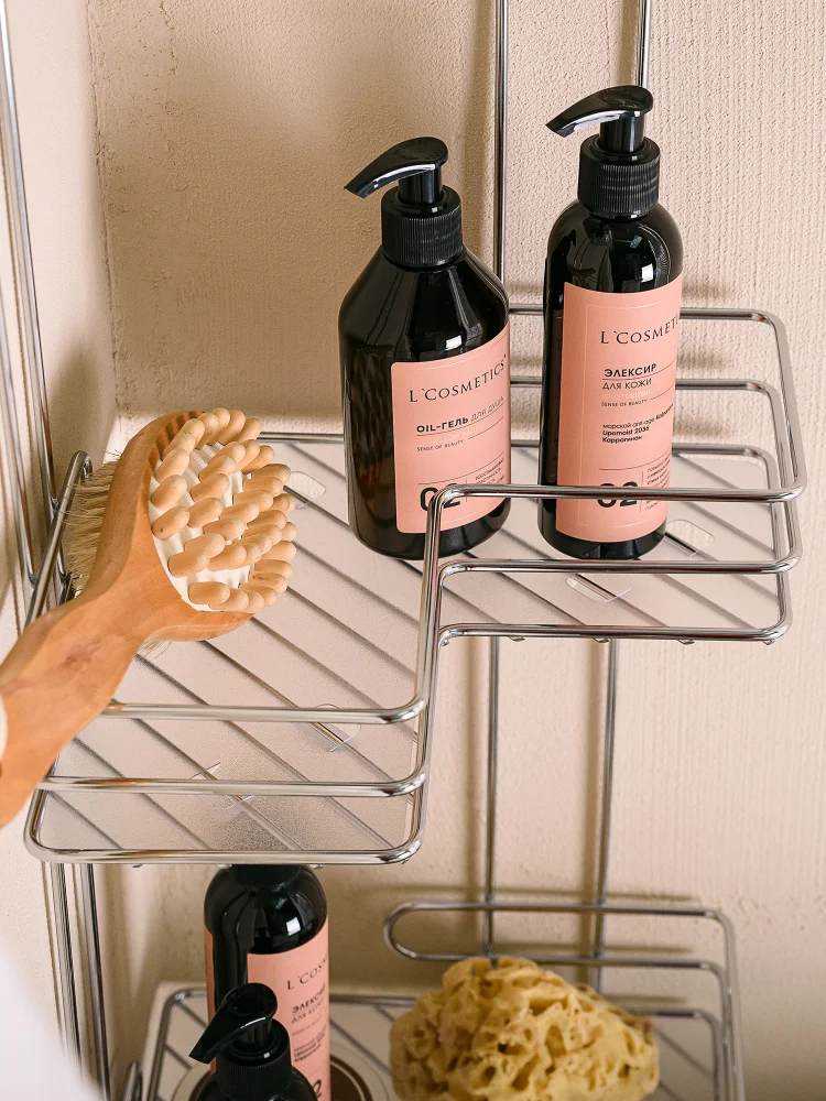 Полка ЧМЗ 501-006-07 3-ярусная, угловая от магазина ЛесКонПром.ру