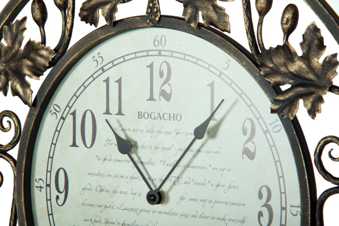 Часы настенные BOGACHO Первое свидание 45 см 80500776 от магазина ЛесКонПром.ру