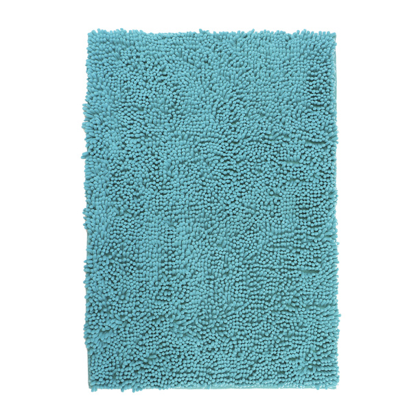 Коврик для ванной FLUMEN Шегги 60х90 см бирюзовый от магазина ЛесКонПром.ру
