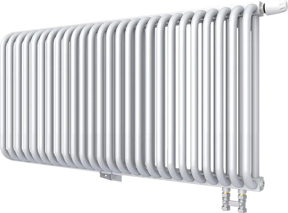 Радиатор стальной KZTO PC 2-500-26 1/2 26 секций, нижнее правое подключение от магазина ЛесКонПром.ру