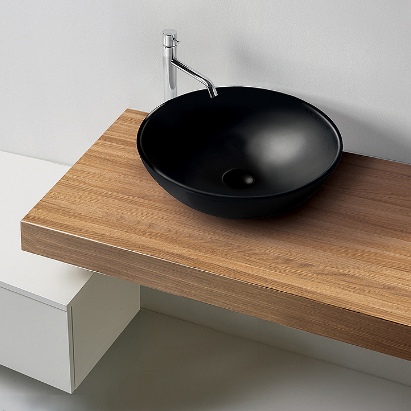 Раковина-чаша Kerasan Ciotola 46 430331 Черная матовая от магазина ЛесКонПром.ру