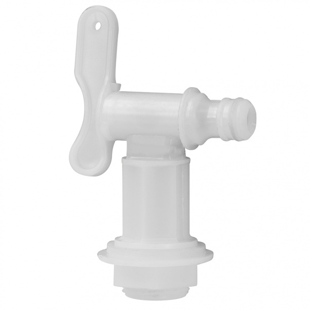 Кран садовый пластиковый с гайкой BOUTTE от магазина ЛесКонПром.ру