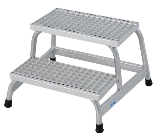 Монтажная подставка с решетчатыми ступенями STABILO 2 ступени KRAUSE арт.805324 от магазина ЛесКонПром.ру