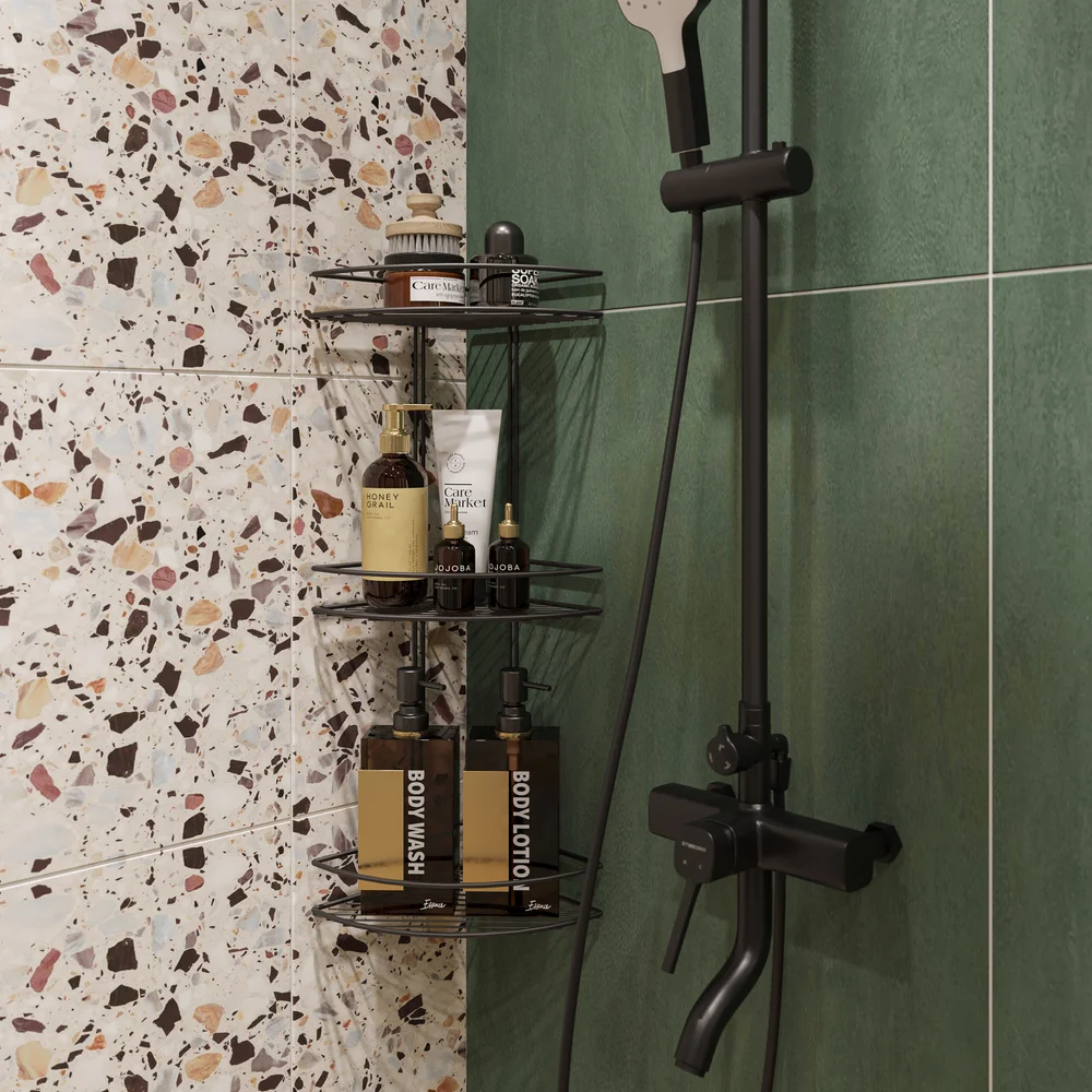 Полка DIWO Смоленск П16162 черный муар от магазина ЛесКонПром.ру